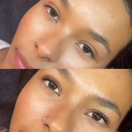 Korean lash lift and tint